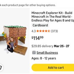 Make a Fort Minecraft Explorer Kit