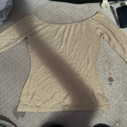 Sparkly Gold Shirt 