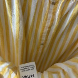 Yellow Stripped Dress