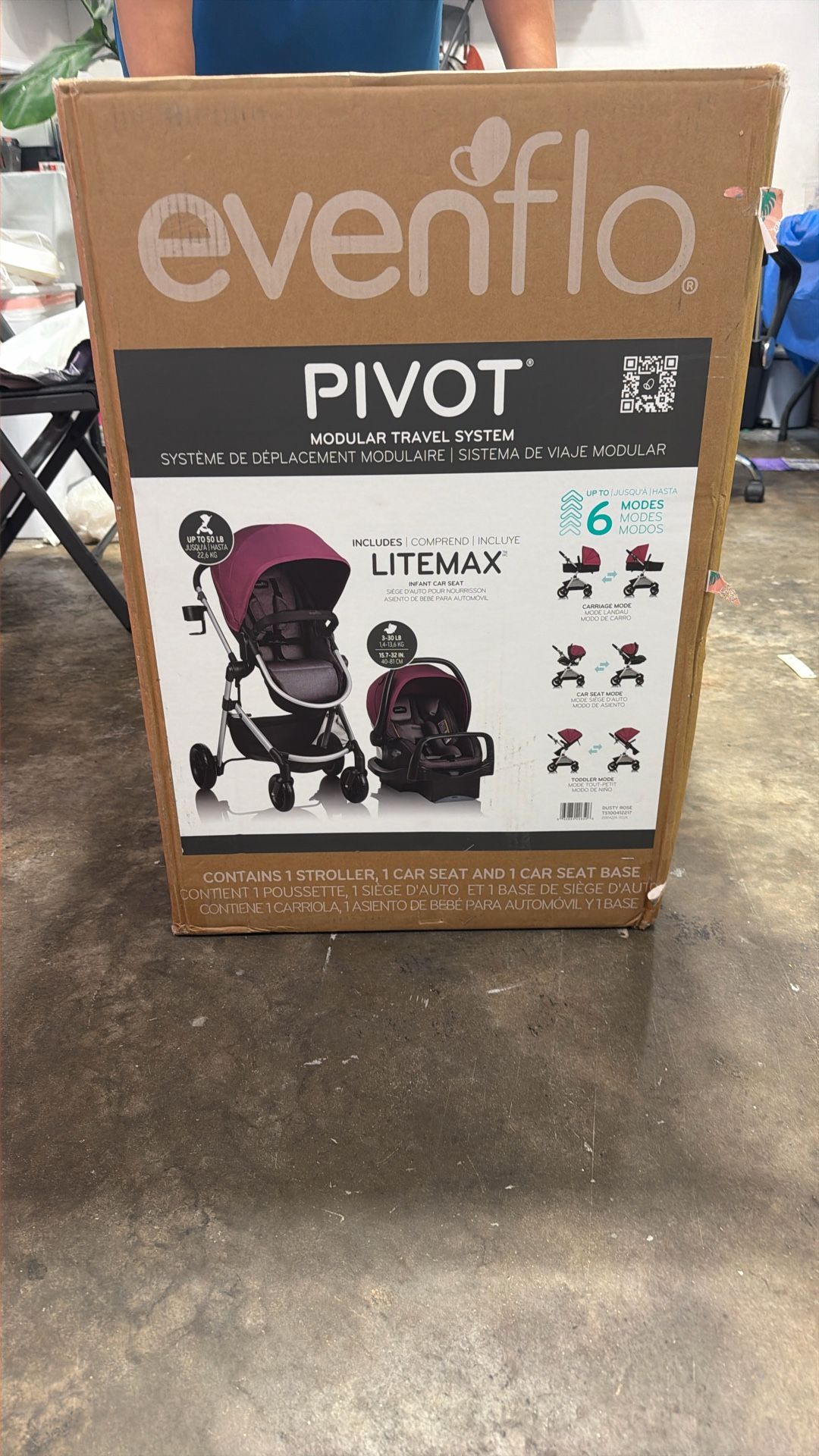 Evenflo LittleMax With Car Seat