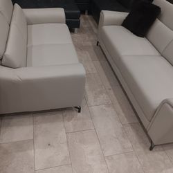 *Weekend Special*---Sardinia Mature Leather Sofa/Loveseat Sets---Limited Inventory!!!---Delivery And Financing💪