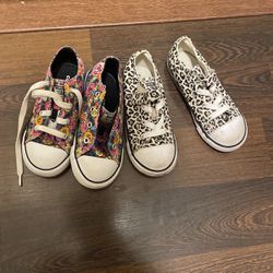 Flower And Leopard  Converse 