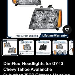 2007-2013 Chevy Suv Truck Headlights 