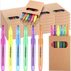 New Maitys 180 Pcs Bulk Highlighters with 30 Boxes(yellow Highlighters Only)