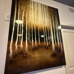Framed Wall Canvas Picture Art 