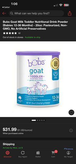Bubs Formula