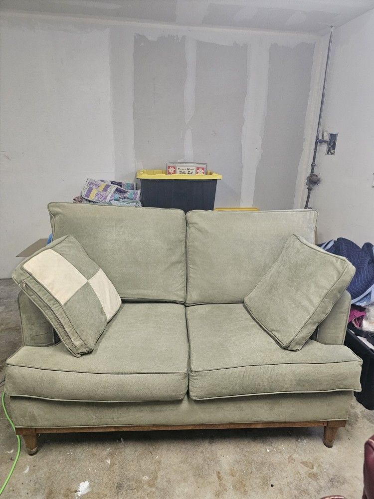 Green Loveseat Sofa