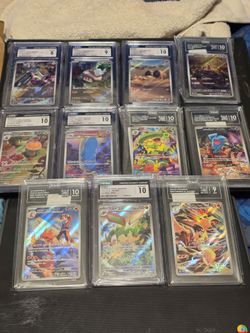 Taking offers -Graded Japanese Pokémon Card Lot CGC TAG