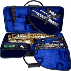 Alto Sax, Clarinet, And Flute Combo Case