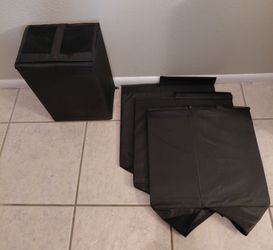 4 collapsible storage cubes