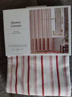 Threshold Shower Curtain
