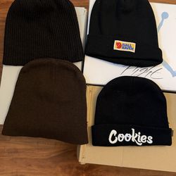 4 beanies