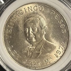 Veinticinco Pesos Mexico Coin 