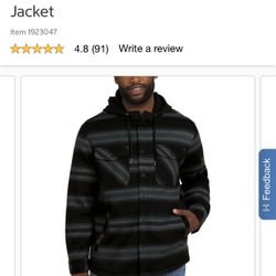 Hooded Shirts Jacket