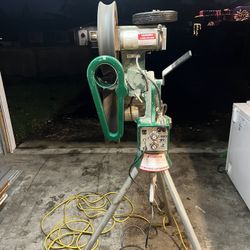ATEC Casey Pitching Machine and balls
