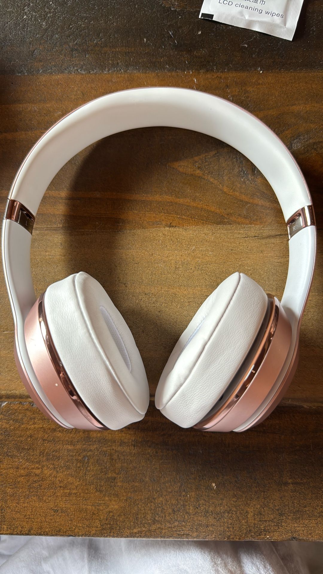 MOVE OUT SALE - Rose Gold Beats Wireless Earphones w/ Case & Charger