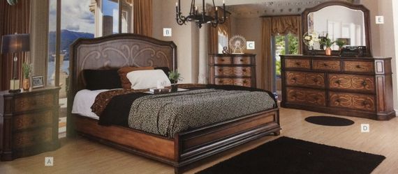 4 piece bedroom set