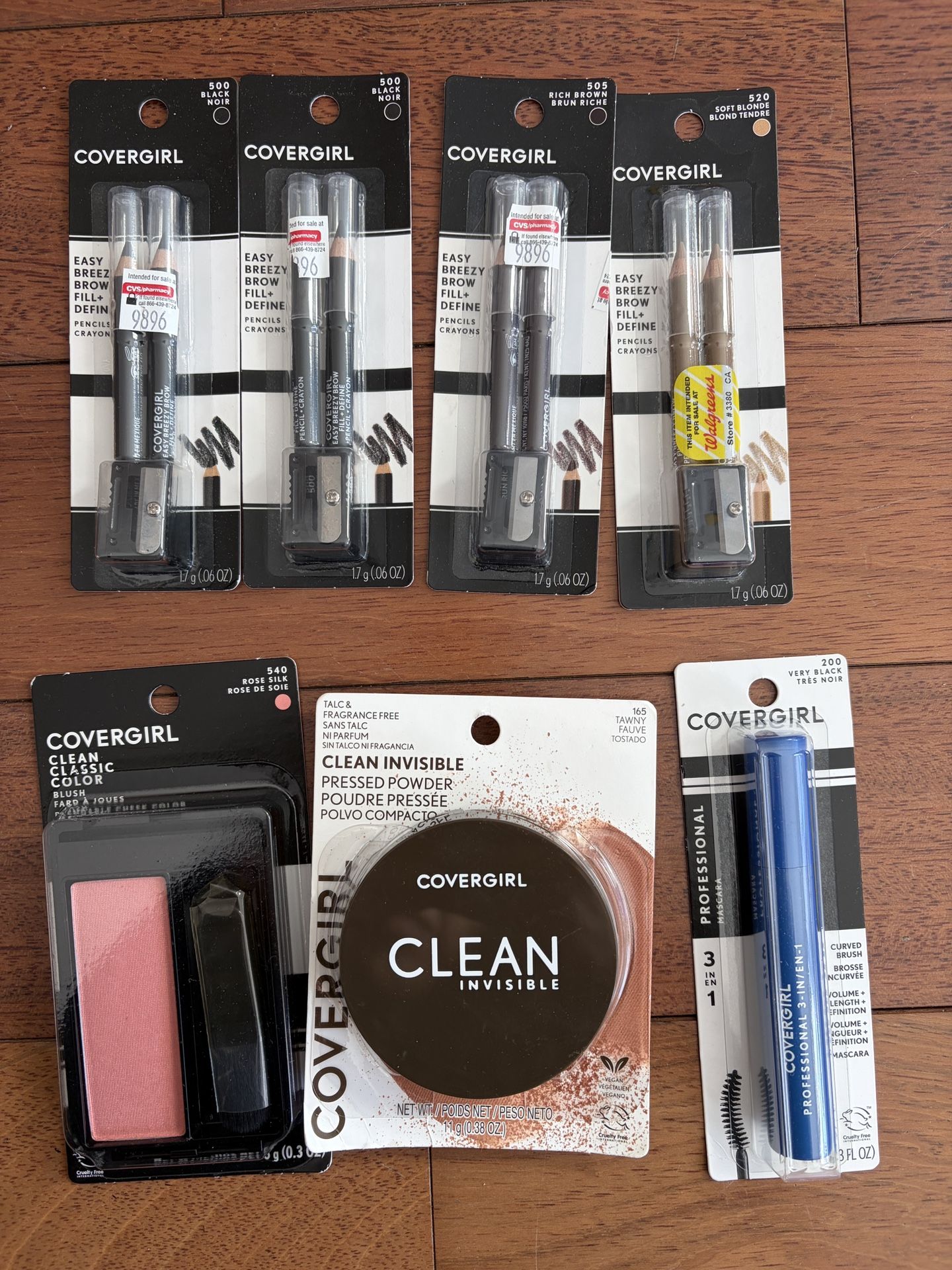 Beauty Items $2/each