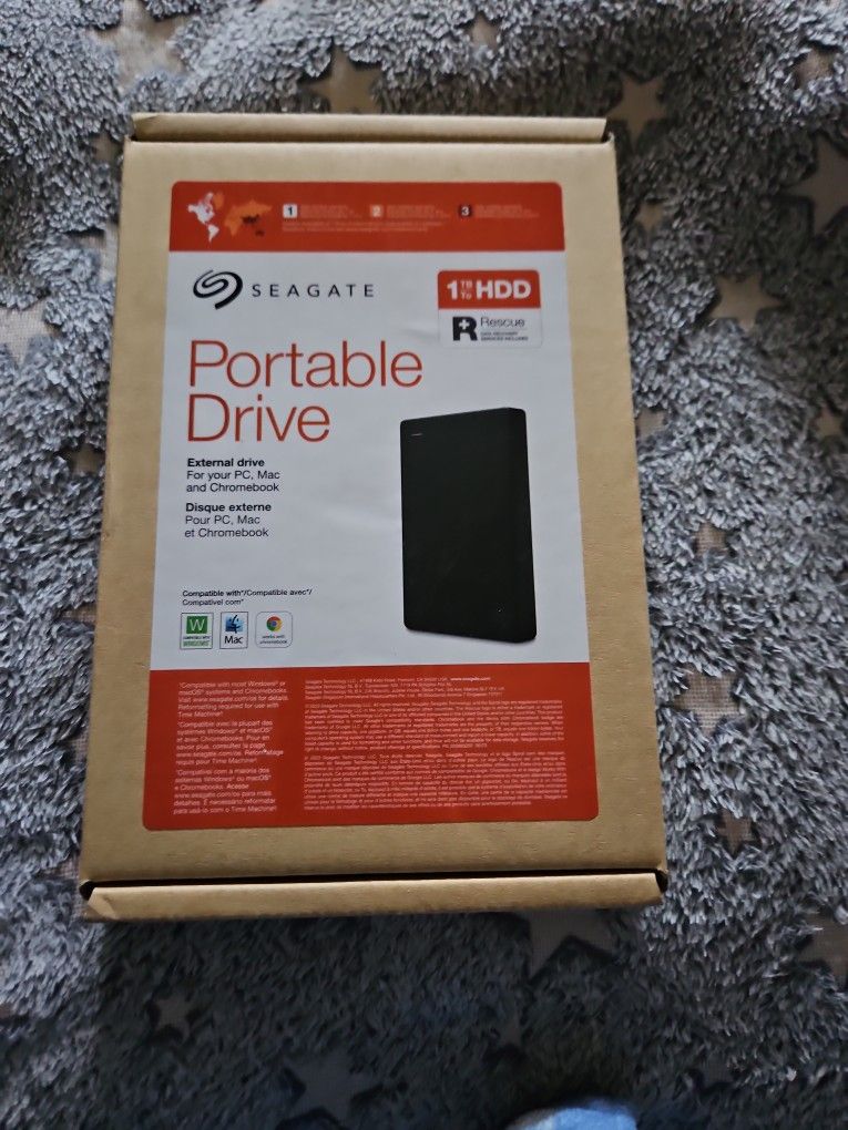 Seagate Portable Hardrive 1 Tb