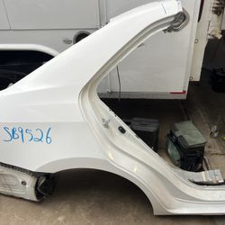 2016 Toyota Rear Side Quarter Panel Passenger Side 