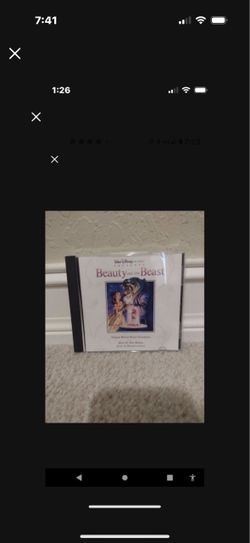 Beauty and the Beast CD, original motion picture soundtrack