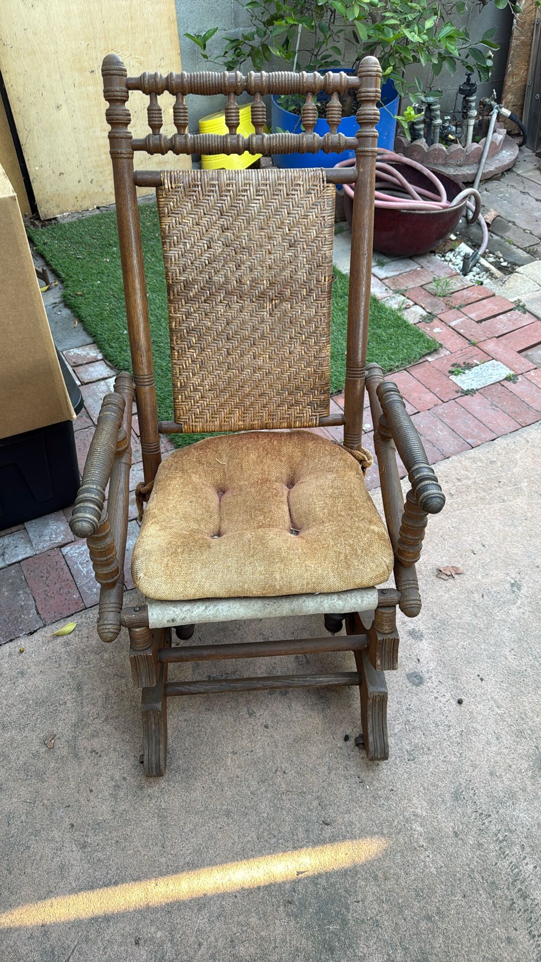 Antique Chair and Table