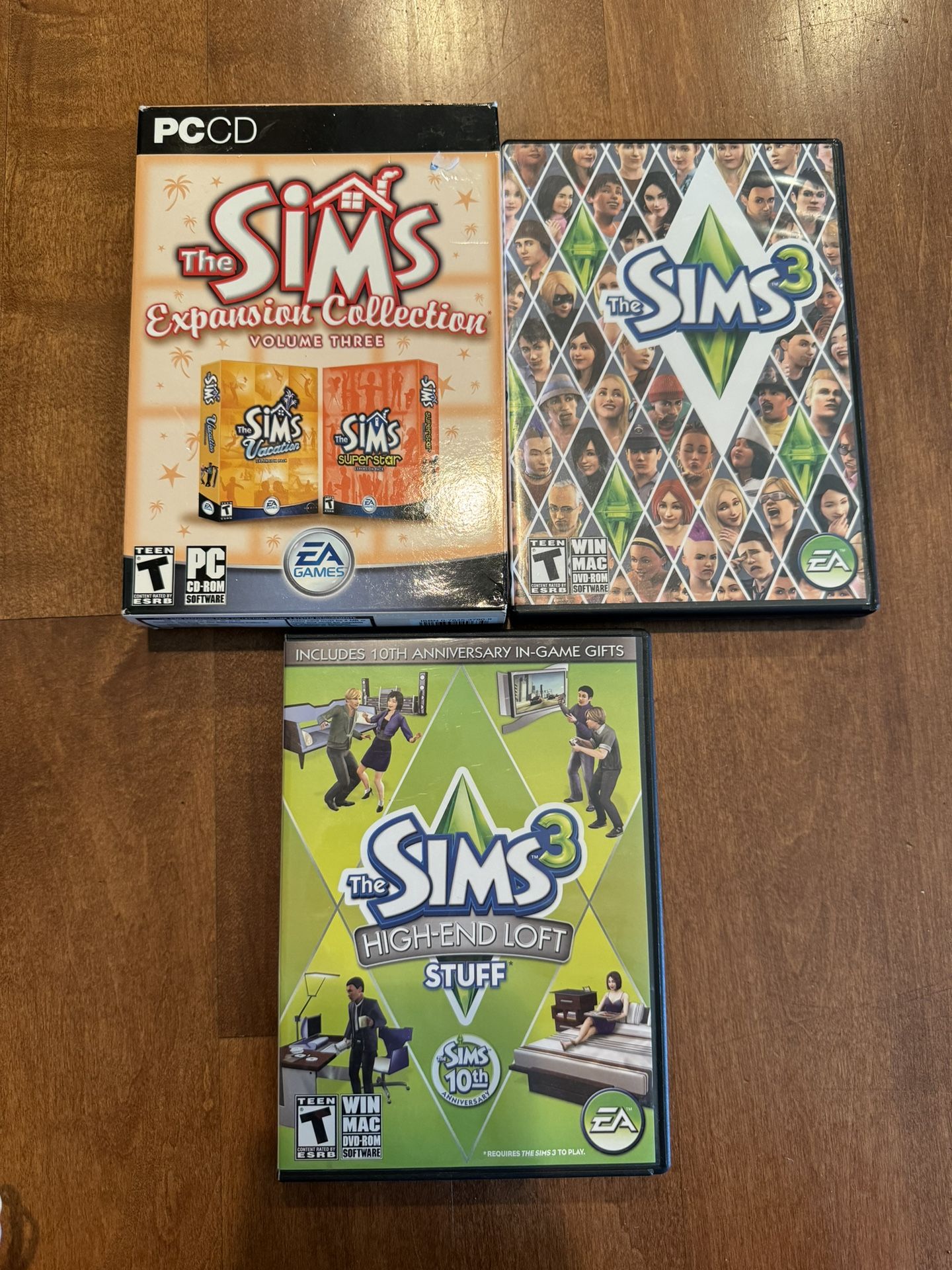 The Sims PC game bundle shipping available