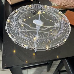 Acrylic Lighted Cake Stand 