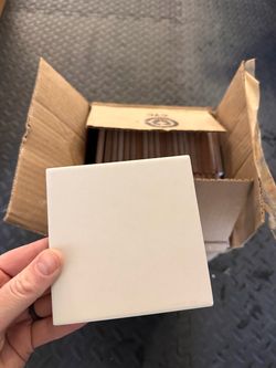 Riad Tile Formed Bone Matte 4.25x4.25 – Box of 80