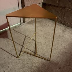 Triangle Plant Stand Gold Urban Outfitters