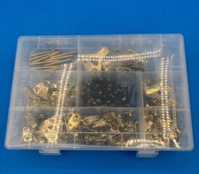 120PCS Picture hooks - heavy duty picture hanging kit picture frame hangers