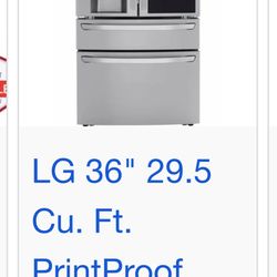 LG french door refrigerator
