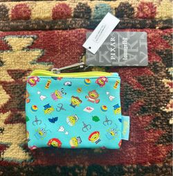 New Disney Pixar Loungefly Alien Remix Toy Story Coin Purse
