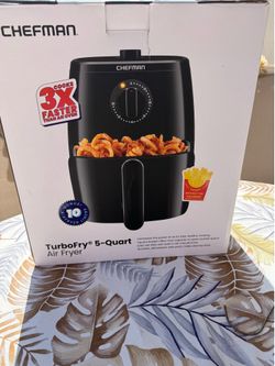 Air Fryer. 5qt CHEFMAN TURBO