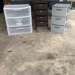 Storage Containers-Set Of 3 -$25