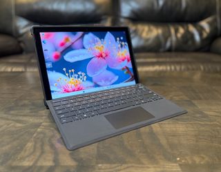 Touchscreen Microsoft Surface Pro 7 Plus Core i5 8GB RAM 256GB SSD 12.3” 2K display Windows 11 with case tablet laptop computer