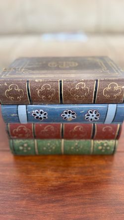 Decorative Stacked Books Trinket Box