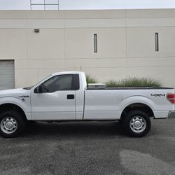 2014 ford f-150 3.7 4x4  v6 flex fuel just smog cold ac clean title one owner 234k milles still runs good reg current located in pomona 9o9236I97o run