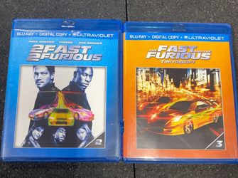 The Fast & The Furious 2 & 3 Blu-ray