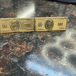 10k Bill Earrings