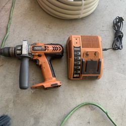 Rigid Drill And Charger 