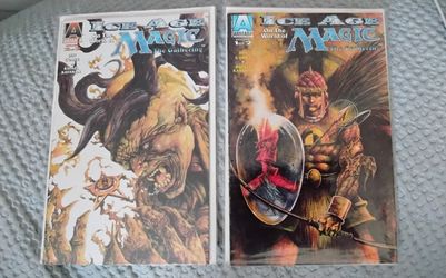 Magic the Gathering Ice Age TPB Vol 1-2 - ARMADA Comics 1995 Comic Set