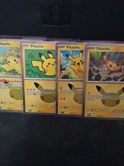 30th Celebration Pikachu Pokemon Card