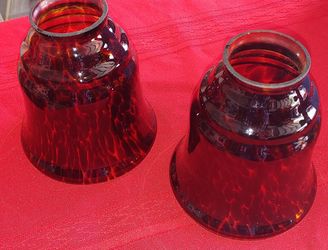 Two glass light cover