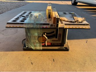 Ryobi 10" Table Saw with Rip Fence & Blade Guard