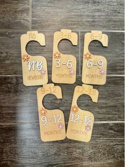 Baby closet divider