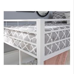 Twin over twin bunk bed