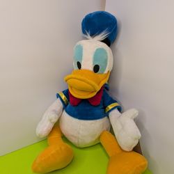 Disney Donald duck plush medium 17" New