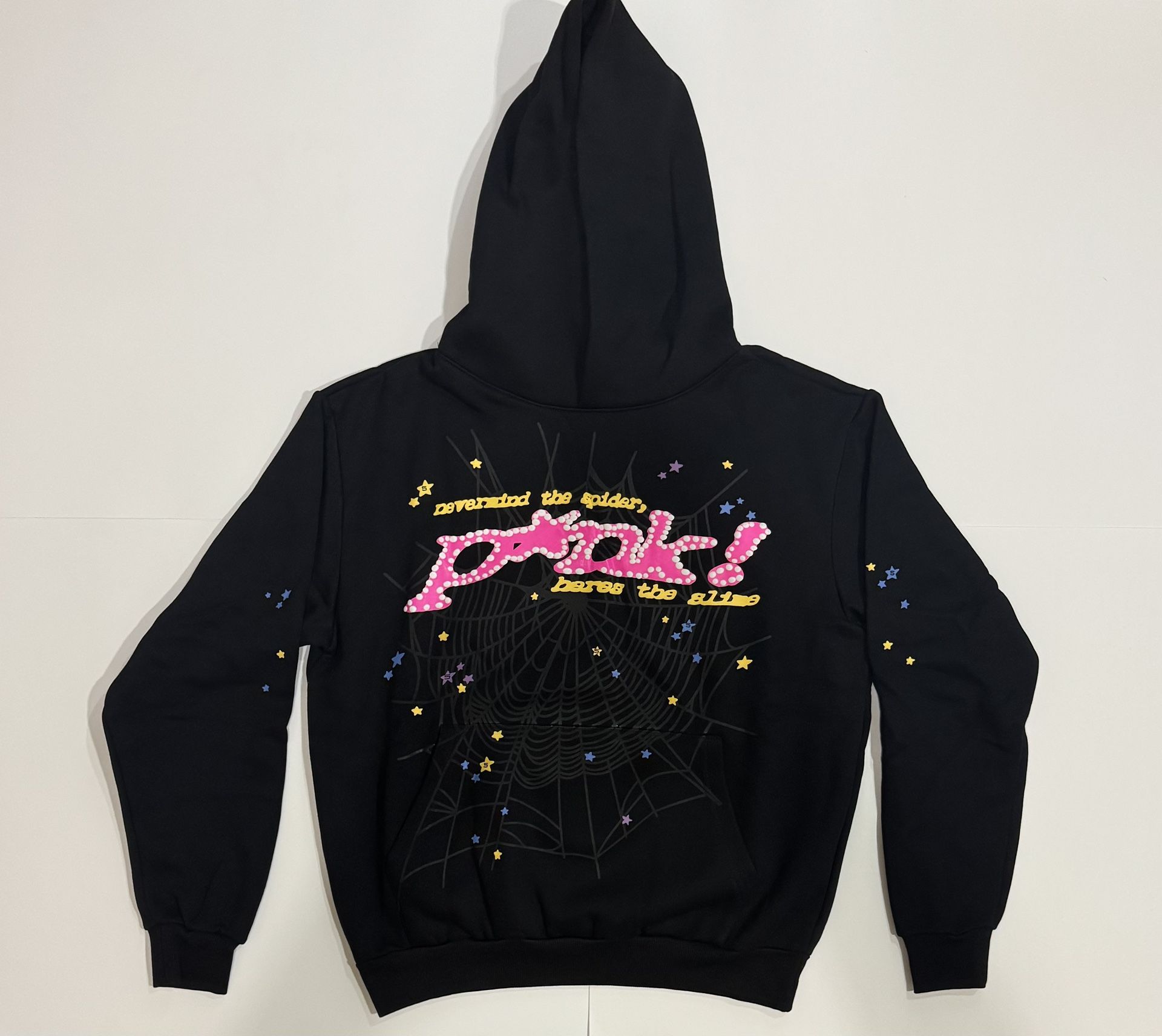 Black Spider Hoodie Size Small