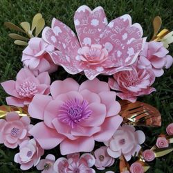 Baby shower flores decorativas Colores a tu elección